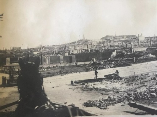 San Francisco Earthquake & Fire 1906 Group Of 6 Original Antique Photos - Picture 6 of 11