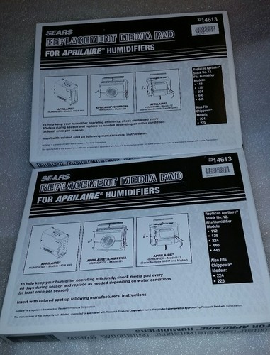 For Aprilaire & Chippewa 2 Sears 3214613 Humidifier Evaporator Water Pad Filters - Picture 2 of 5