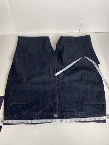 New NYDJ Not Your Daughters Ankle Jeans 24W, Dark Blue Denim, NWT MSRP $114 - Picture 9 of 11