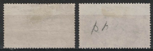 INDIA:1935 SC#144-45 Used Rameswaram Temple, Madras; Jain Temple, Calcutta  T - Picture 2 of 2