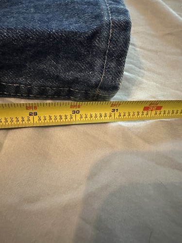 Bulwark FR Flame Resistant Jeans Men's 38x32 Actual (36x31) Blue Denim - Picture 10 of 11