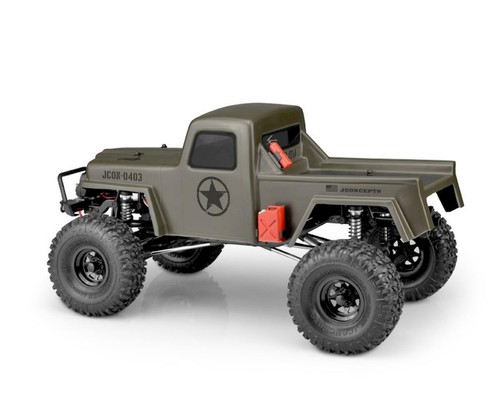 JConcepts JCI Creep 12.3" Rock Crawler Body (Clear) [JCO0403] - Picture 3 of 4