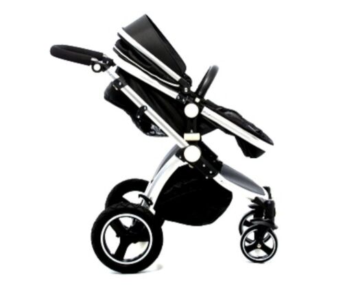 LIGHTWEIGHT PUSHCHAIR BABY STROLLER 3IN1 TROLLEY CAR SEAT CARRIER TRAVEL SYSTEM - Picture 3 of 12