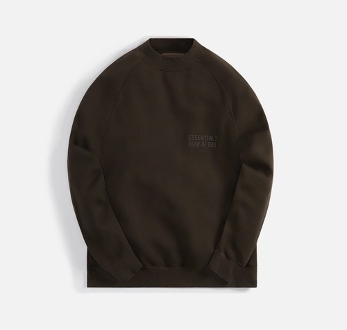 Fear of God Essentials Crewneck Sweatshirt Off Black (SS23) - Gr. XXL - NEU - Bild 1 von 6