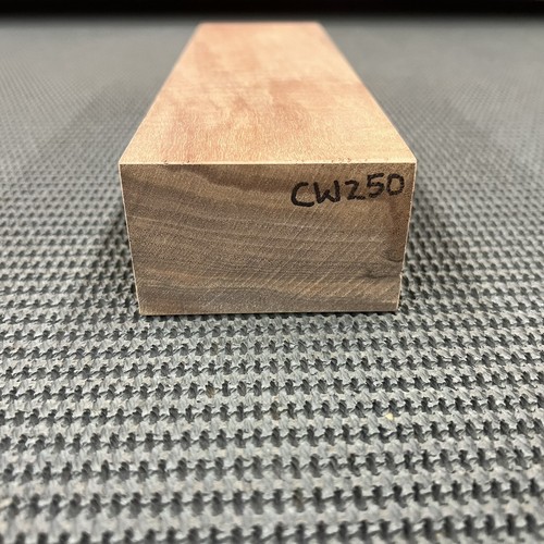 CW250 Curly Claro Walnut Billet Block Carving Craft Knife Handle Game Call 10.5" - Picture 12 of 12