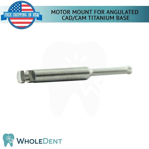 10X Motor Mount For Angulated Ti-Base Abutment Cad/Cam Hexagonal/Non-Hexagonal - Picture 2 of 4
