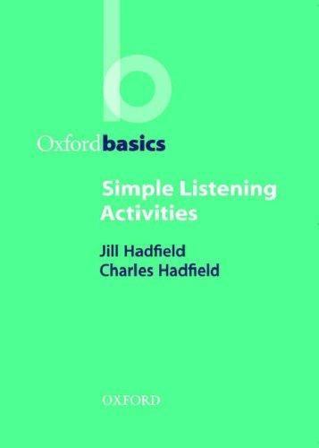 Simple basic. Simple listening activities. jill hadfield “elementary vocabulary games.