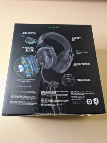 Razer BlackShark V2 HyperSpeed Wireless Ultra-Lightweight Esports Headset - Picture 2 of 3