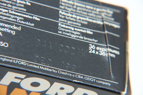1 Roll Ilford Pan F 50 B&W print film 135 35mm 36 Exp Expired 91 kept in Fridge - Picture 4 of 4