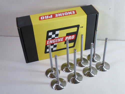 Válvula de admisión de acero inoxidable Engine Pro 01-2003-050 SBC Chevy 2,02 X 4,96 X 11/32 vástago - Imagen 2 de 4