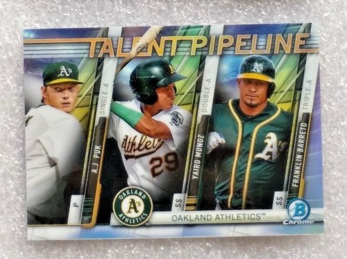 2017 BOWMAN CHROME REFRACTOR TALENT PIPELINE INSERT - COMPLETE YOUR SET - Picture 19 of 33