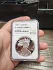 1998-P $1 PROOF AMERICAN SILVER EAGLE, 1 OZ .999 NGC PF-70 ULTRA CAMEO!