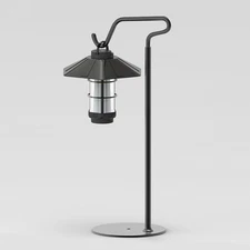 Camping Lantern Stand Aluminum Alloy Adjustable Hanging Collapsible Lantern Pole