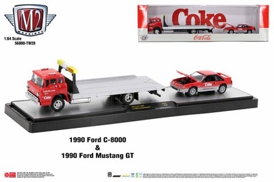 M2 Machines Auto Hauler TW28 1990 Ford C8000 1990 Ford