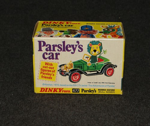 Dinky #477 1913 Parsley's Car Bullnose Morris Oxford BBC Show MIB - Picture 3 of 11