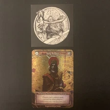 Sorcery: Contested Realm - Dust Reward Promo- King Arthur (Foil) (Alternate Art)