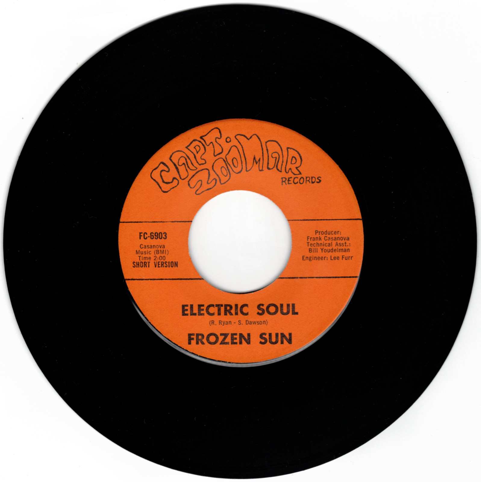 photo of Frozen Sun Electric Soul Capt Zoomar 1969 Az Heavy Psych Fuzz Brown Acid