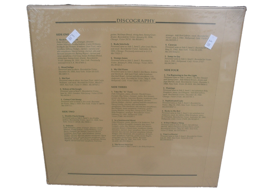 DUKE ELLINGTON 2-REC BOX SET- " THE BIG BANDS " 1983 TIME-LIFE REC'S **SEALED** - Picture 2 of 2