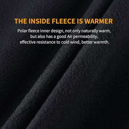 Winter Gloves Men Women - Ski Snow Gloves Liner Thermal Warm Touch Screen - Bild 7 von 7