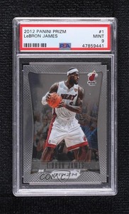2012-13 Panini Prizm LeBron James #1 PSA 9 MINT