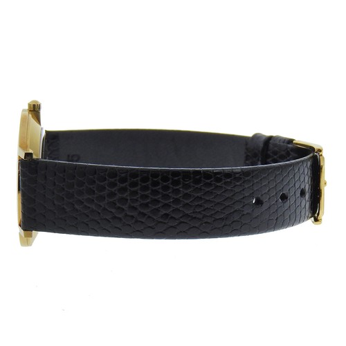 Movado Museum Watches 87.45.882 blackDial Plated Gold/Embossed Leather Qua... - Picture 4 of 8