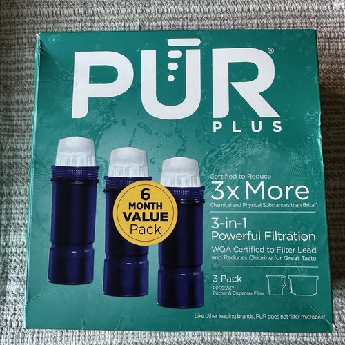 PUR PLUS PPF951K 3er Pack Ersatz Krug Filter Marke (neu versiegelt)