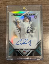 2022 Topps Finest Rookies Design Finest Cal Raleigh Mariners RC Auto#FDACR