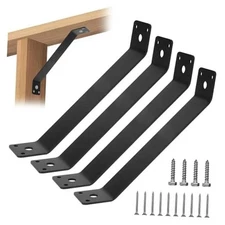 Angle Brackets 4 Pcs 11.2" Inside Mount 45-Degree Angle Corner Braces Inside 