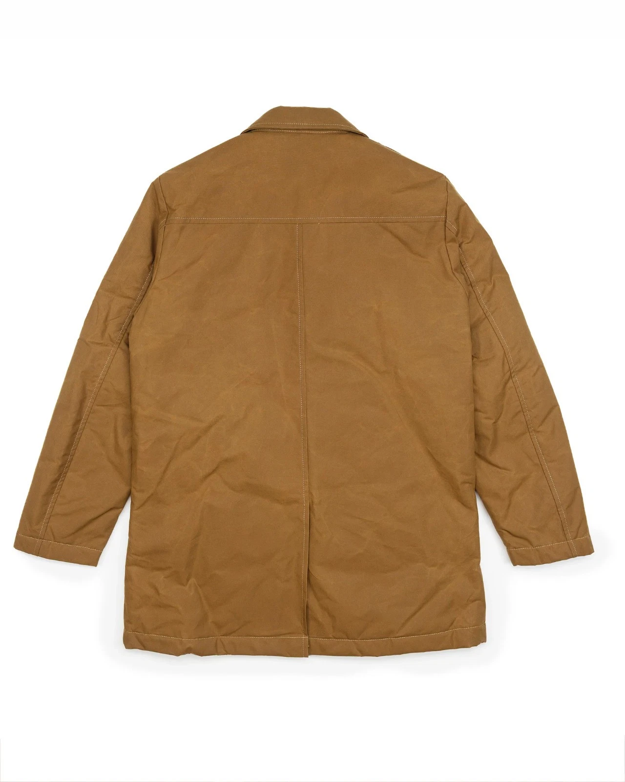 šµ Blāker - Waxed Holmes Coat BLKMAI26-W5046 Brown Men's New FW26 - product detail image 2