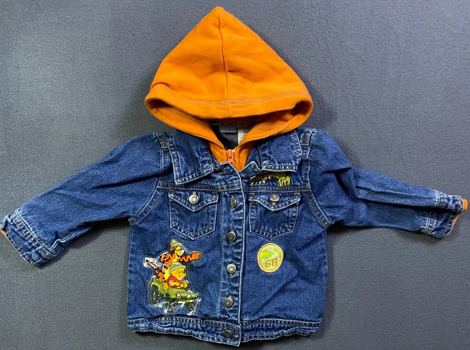 Chaqueta de Colección Disney Niño Pequeño 18mo Sudadera con Capucha Winnie the Pooh Tigger Wildlife Quest Foto 2 de 4