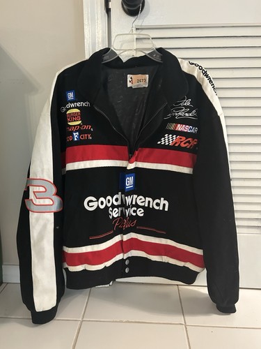 Vintage Goodwrench Dale Earnhardt NASCAR Jacket Size Medium.