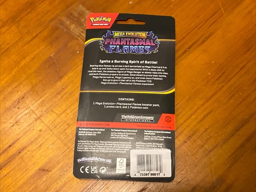 Pokemon TCG: Mega Evolution - Phantasmal Flames Checklane Blister - Cottonee - Bild 3 von 3
