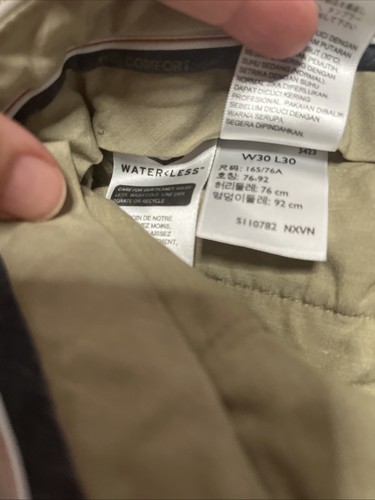 Dockers Men’s Classic Fit Signature Light Khaki Comfort Flex Pants 30X30 - Picture 7 of 14