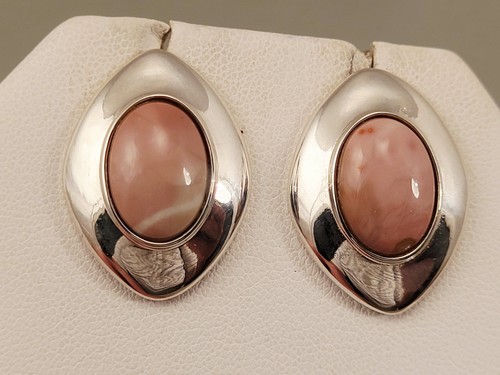 PENDIENTES CAROLYN POLLACK RODOCROSITA PLATA ESTERLINA - Imagen 2 de 4