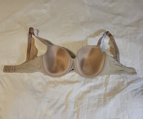ThirdLove Bra 24/7 Lace Detail T Shirt Sz 32F Taupe Lightly Lined 32DDD UW - Bild 6 von 11