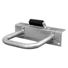 Tie Down Engineering 12" I.D. Galvanized Steel Square Piling Holder w Roller