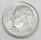 2004 D Roosevelt Dime AVE CIRCULATED **FREE SHIPPING**