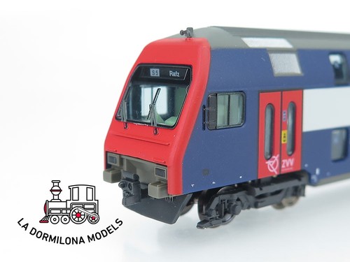 MG1426 Escala N FLEISCHMANN 815381 K DOPPELSTOCKWAGEN 2 Kl. der SBB - OVP - Bild 13 von 19