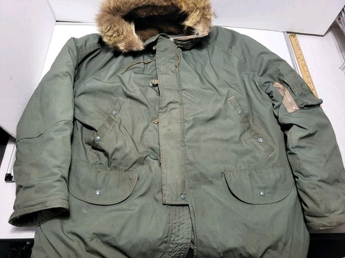 Arctic parka Flight Type US Airforce aviator  Military Size XL, Style N3B - Picture 1 of 10