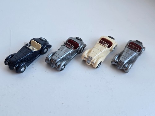 WIKING 4x BMW 328 828/1D stahlblau E silber B creme - Bild 2 von 7