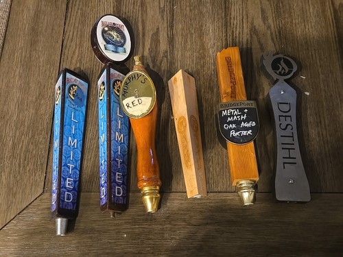 Rare Beer Tap Handle Lot Of 5 Random Ballast Bridgeport Sierra Nevada Destihl - Picture 5 of 5