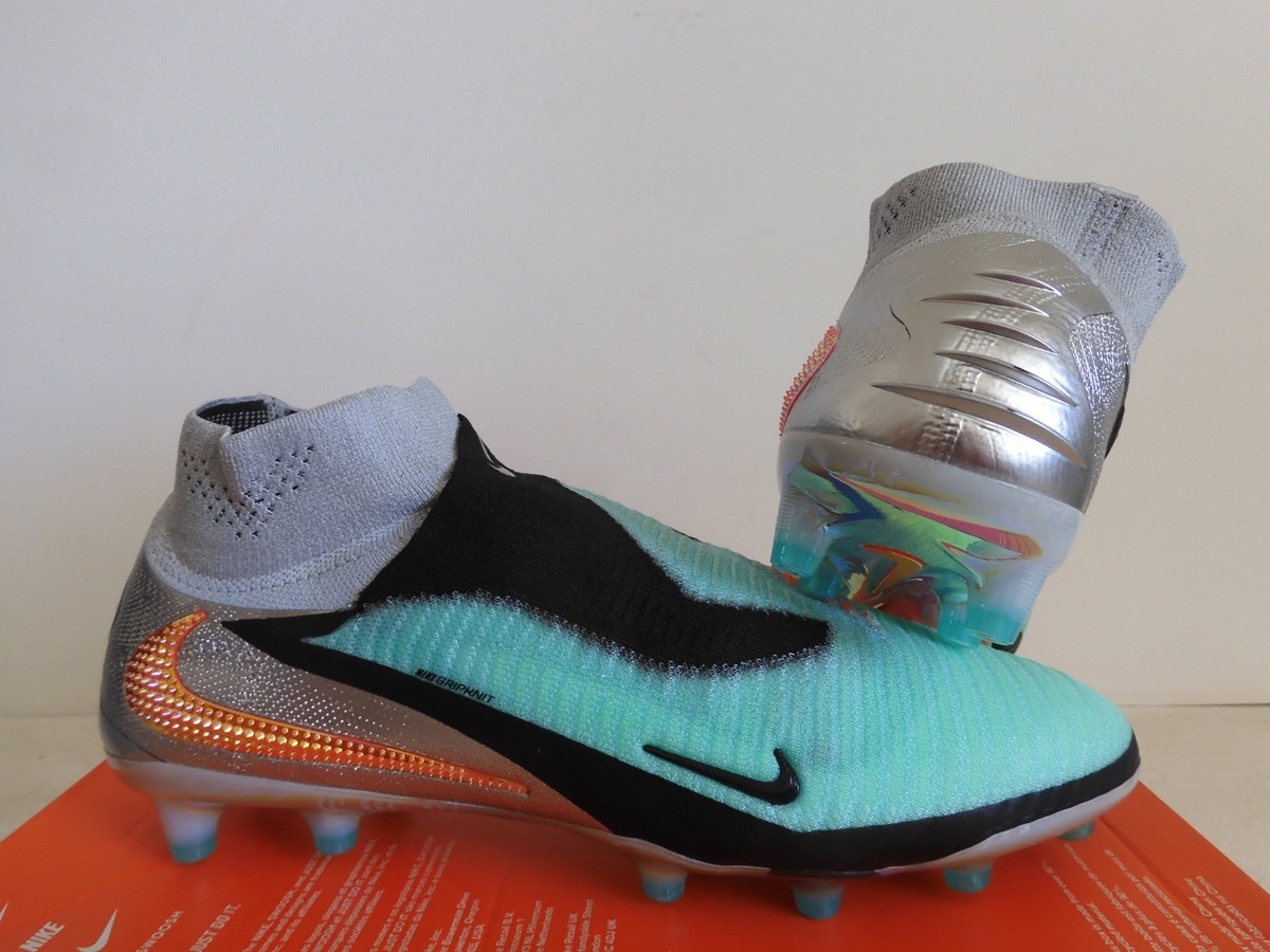 Nike Phantom 6 Elite Le Ag Pro Chrome-Black Sz 10 [IH3985