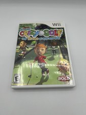 NINTENDO Wii Kidz Sports Crazy Golf Play 72 Holes Of Crazy Mini-Golf 2008 TESTED
