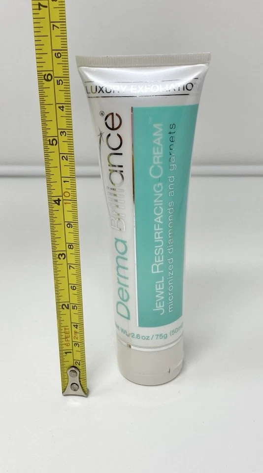 DermaBrilliance Jewel Resurfacing Cream Luxury Exfoliation 2.6oz New & Sealed - Image 2 of 4