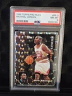 1996 topps pro files pf-3 michael jordan PSA 8