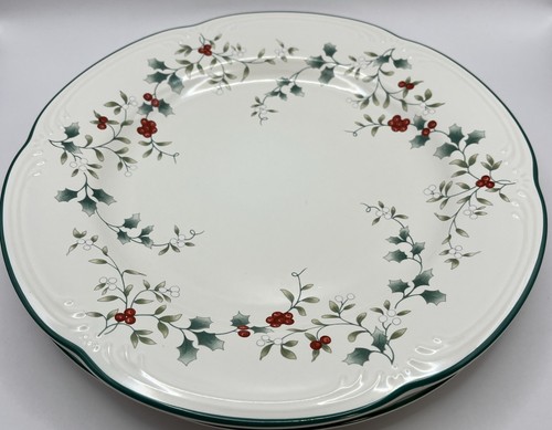 Piatti vintage Phalzgraff Winterberry 10 pollici vacanze Natale #2 - Foto 4 di 6