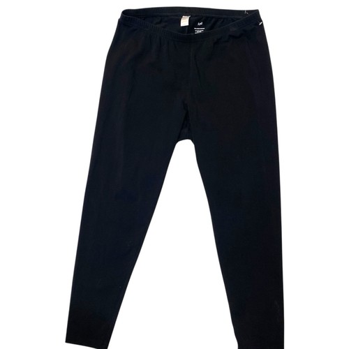 J.Jill Pima Ankle Leggings 2X schwarz Loungewear Activewear Athleisure Classic