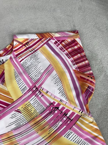 Maggie Sweet Damen Bluse klein mehrfarbig Kurzarm Geometrisch - Bild 3 von 11