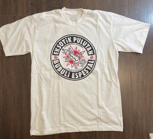 Pidro Filipino Philippines weißes Hemd Größe XL nummeriert - Neu ohne Etikett Vintage