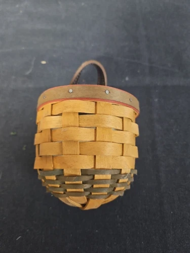 Longaberger 2002 X-Small Gatehouse Basket W/plastic Protector 